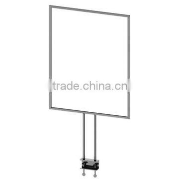 Metal Cardholder/ Sign Display Holder With Clamp/ Metal Sign Holder