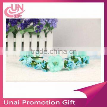 Popular artificial flower wreath for party,beach ,decoration,crown