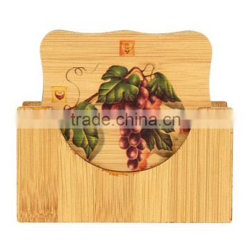 Squrare Bamboo Coaster