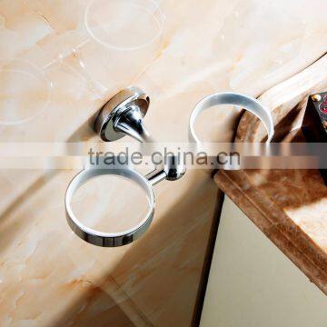 2016 Bathroom Accessory With Brass Fancy Holtel Use Double Cup Tumbler Holder. photo-5