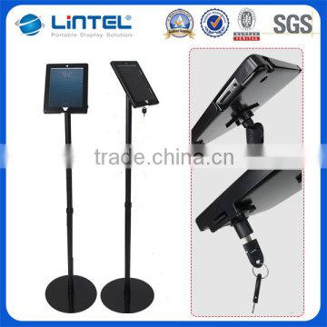 360 degree rotated iPad Kiosk Display Floor Stand