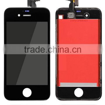 Black color mobile phone lcd zero defect lcd screen for iphone 4s