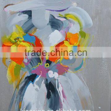 Abstract People Pictures Modern Handmade Canvas Paintings 43544