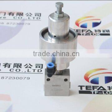 stainless steel air operate valve