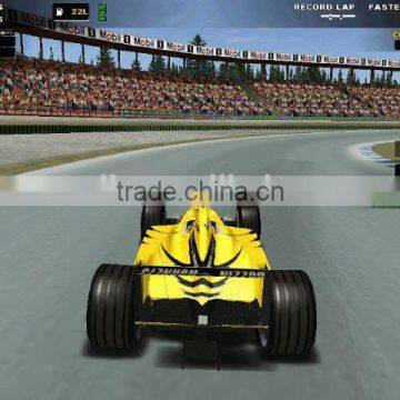 China F1 racing car simulator