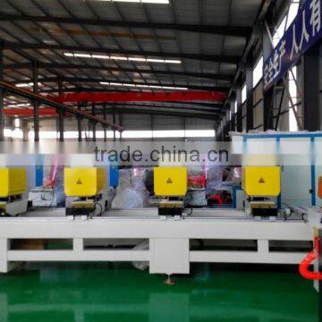 plastic window and door welding machine four head seamless