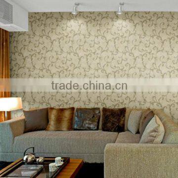 Non-woven wallpaper with the cheap price/Self adhesive wallpaper