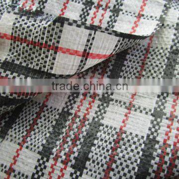 Customizable PE PP checked tarpaulin for Southeast Asia market