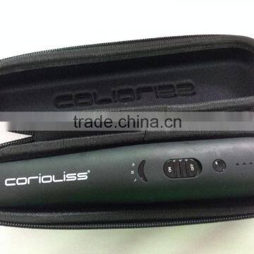 Black color pastic hair curler packing eva case