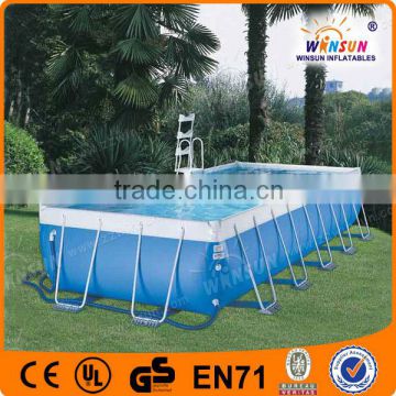 above ground frame swimming pool