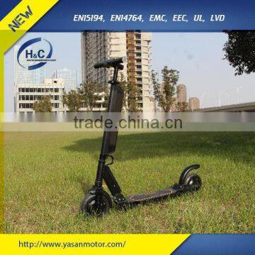 2016 wholesale electric folding adult kick scooter 350W/250W super light 8" big wheel electric stand up scooter