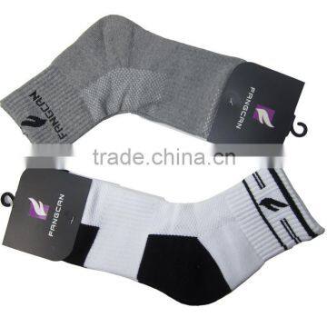 Outdoors 100% Cotton Terry Background Thick Sports Socks