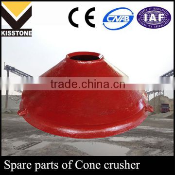 cone crusher spare parts High Manganese steel casting grate mantle and concave