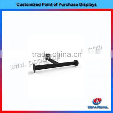 High quality metal security lock slatwall hooks