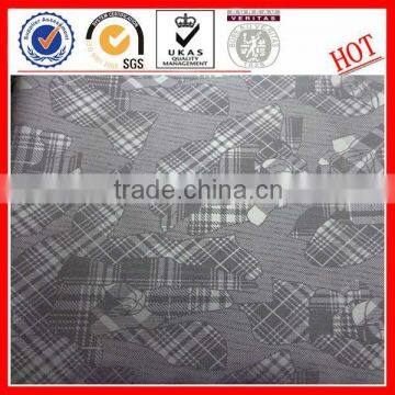 2016 wax printing spandex denim fabric for ladies legging