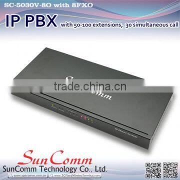 SC-5030V-8O High Quality IP PBX Internet With 8FXO photo-3