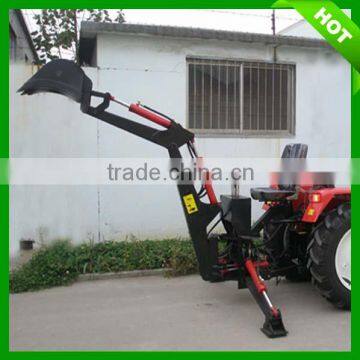 LW-7 garden tractor backhoe with CE