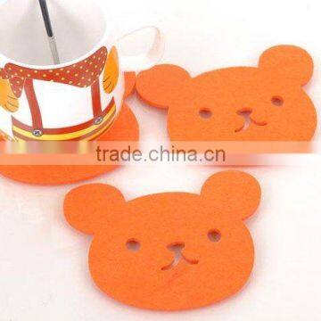 acrylic cup pads bear shape acrylic coasters Home Gifts - hg131204014