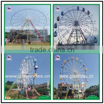 Funfair Attraction Family Ride Ferris Wheel