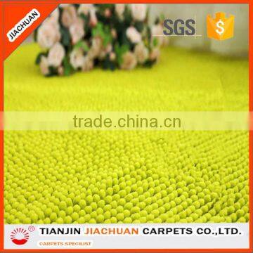 water absorbent microfiber anti-slip chenille mat