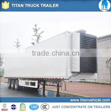 Euro standard 100cbm double axles freezer semi trailer 2 axle trailer used refrigerator trailer