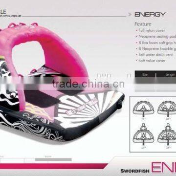 4 Riders PVC ENERGY Favorites Inflatable Flying Towable Water Ski Tube photo-5