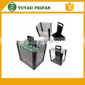 Professional Clay Material Poker Chip Set Oem Sticker Transparent Package photo-4