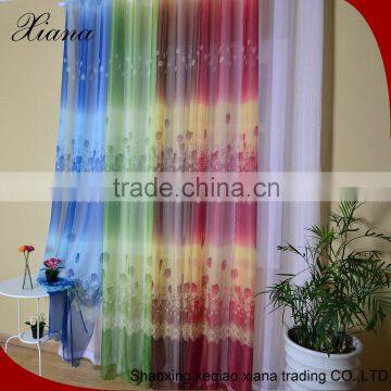 Professional manufacture and popular polyester voile fabric curtain