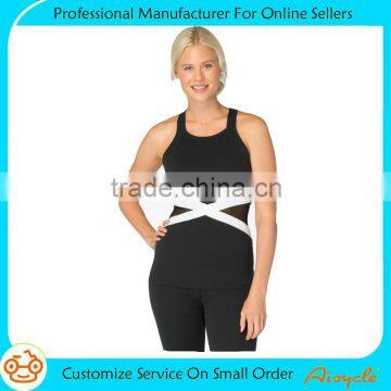 Spandex custom workout clothing sports wear yoga tank top