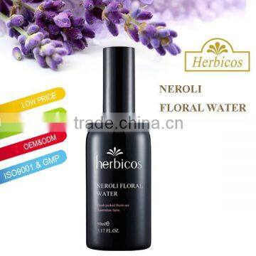 Neroli water mist, the pure skin toning cream