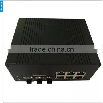 6 Port 10/100/100Base TX and 3*1000M SFP Industrial OEM Ethernet Switch Board I609A photo-3