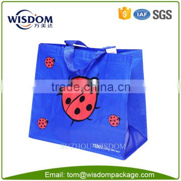 cheap hot sale folding handled pp non woven bag