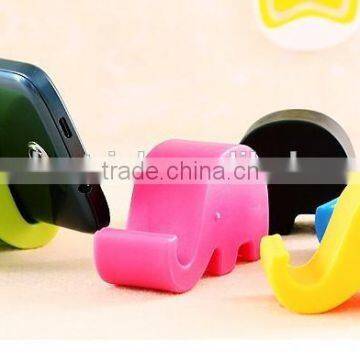 Mutiple elephant animal customized silicone smartphone display stand