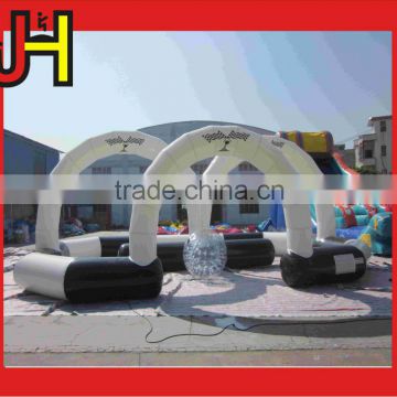 8 M Race Track Inflatable Go Kart Track Inflatable Circuit for Zorb Ball