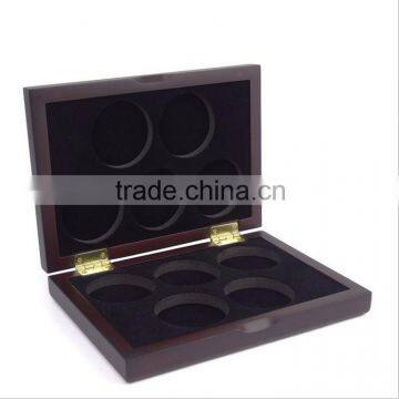 Chinese Factories Wholesale Custom Wooden Jewelry Box, Dark Brown Fashion Beautiful Gift Box