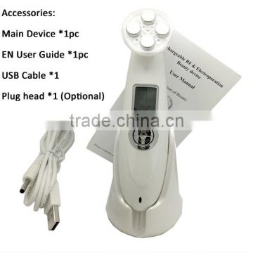 BPE9901-Portable and Easy Operate Best RF Skin tightening Face Lifting Machine Facial Massager at competitive price