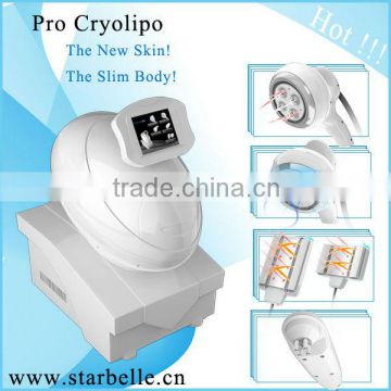 Non Surgical Ultrasonic Liposuction Body Liposlim Ultrasound Fat Cavitation Machine-Pro Cryolipo 2mhz