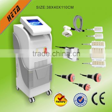 Guangzhou HETA Cavitation lipo laser machine vacuum RF anti wrinkle beauty product packing