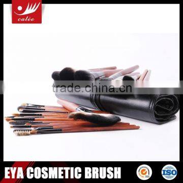 Eya professional design of 30pcs cosmetic brush set with cool black case