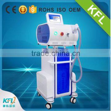 Facial Veins Treatment Nd Yag Laser Telangiectasis Treatment Dark Skin Whitening Treatment Tattoo Removal Machine 1500mj