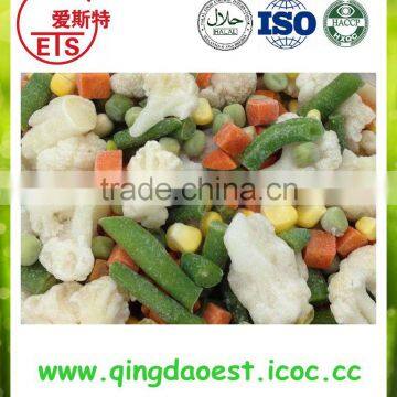 For exported chinese high quality with competitive price frozen mixed vegetables