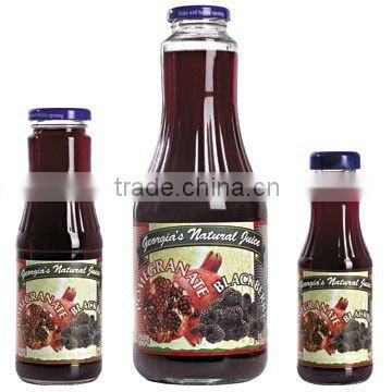 Organic Pomegranate Blackberry Mixed Juice