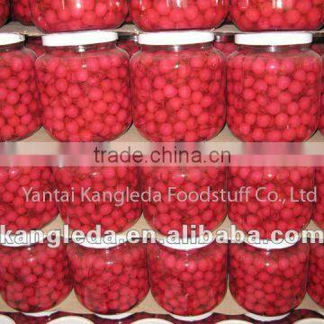 Mouthwatering Canned Fruit Cherry with Sugar Syrup