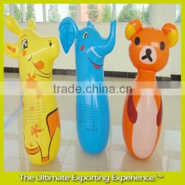 animal inflatable Tumbler,cute inflatable tumbler, PVC inflatable Tumbler,wholesale inflatable Tumbler