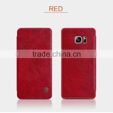 Quality Flip Leather Case For Samsung Galaxy Note7, NILLKIN Qin PU Flip Leather Phone Case BUSINESS CARD CASE CLASSIC RESTRO photo-5