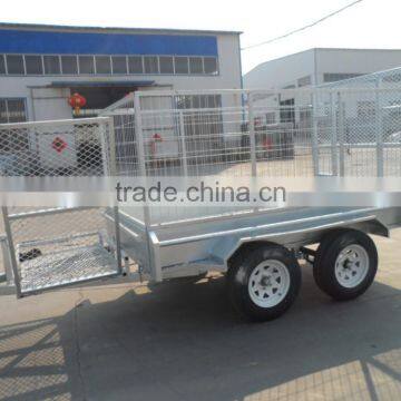 Galvanized Tandem 9x5 Heavy Duty Commercial Trailer