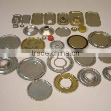 Double Tight Ring / Lid Tinplate Components