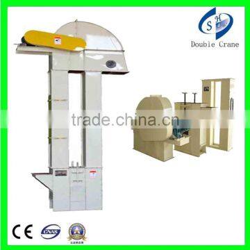 Bucket elevator conveyor belt