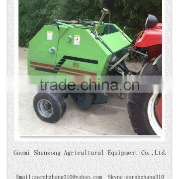 Mini Round Hay Baler For Farm Tractor