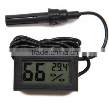 Mini Display Indoor Outdoor Temperature Humidity Led Digital Hygrothermograph for Sale